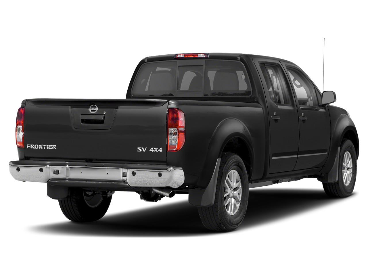 2020 Nissan Frontier — rear three-quarter view