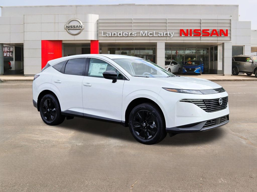 2026 Nissan Murano SV in Everest White Pearl Tricoat — front three-quarter view