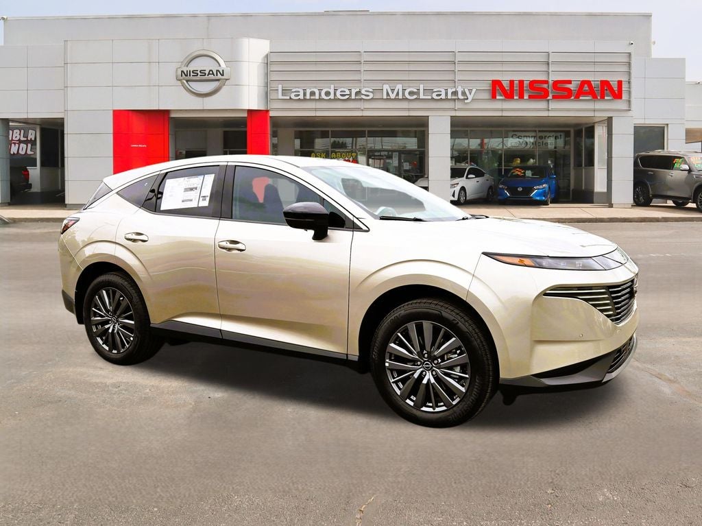 2026 Nissan Murano SL in Champagne Silver Metallic — front three-quarter view
