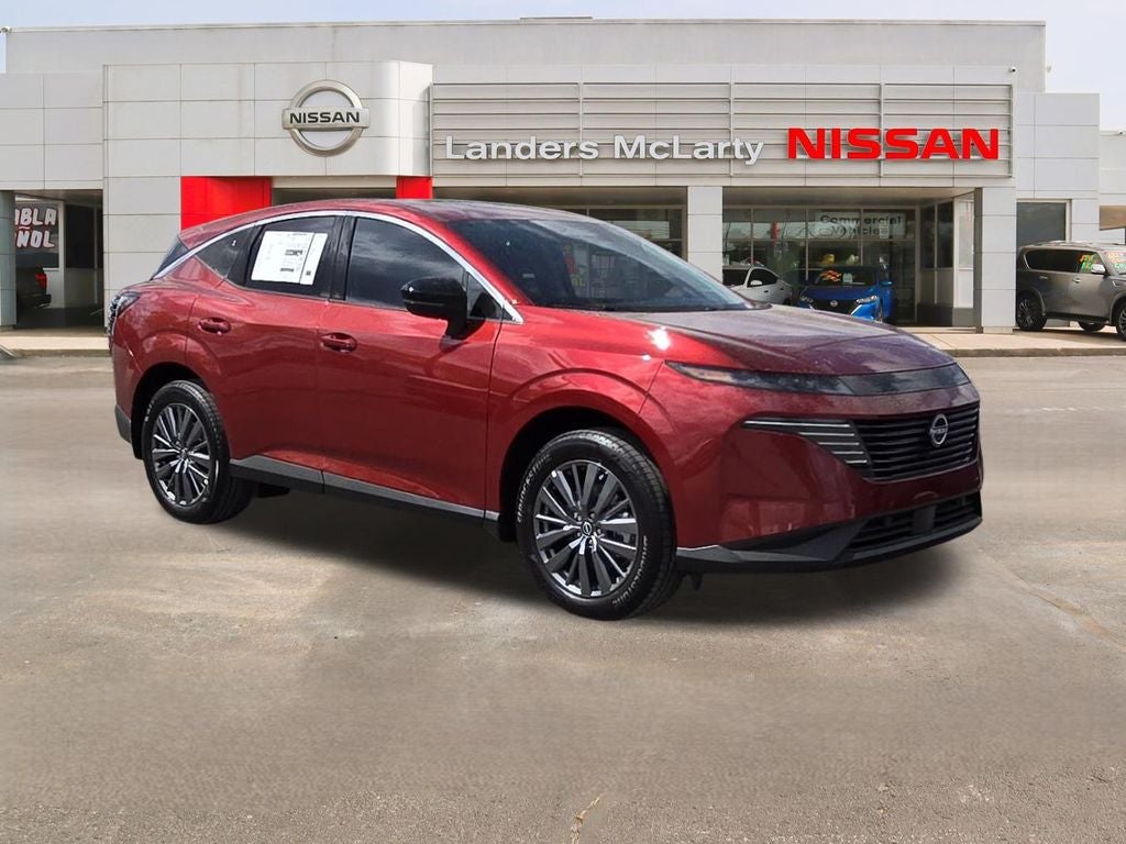 2026 Nissan Murano SL in Scarlet Ember Tintcoat — front three-quarter view