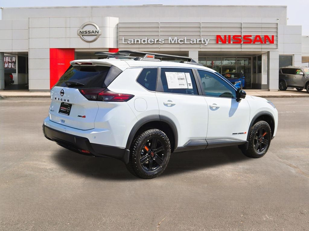 2026 Nissan Rogue — rear three-quarter view