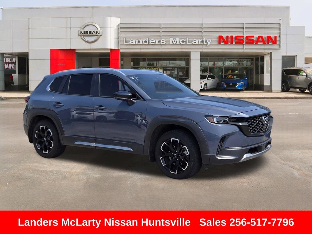 2024 Mazda Mazda CX-50 2.5 Turbo Meridian Edition in Polymetal Gray Metallic — front three-quarter view